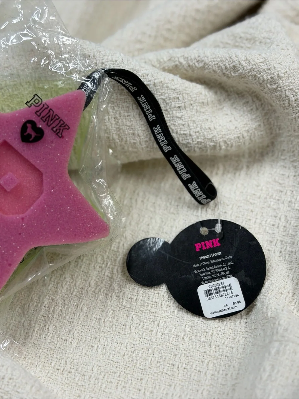 Vintage Y2K PINK Bubble Babes Sophie Star Sponge NIP